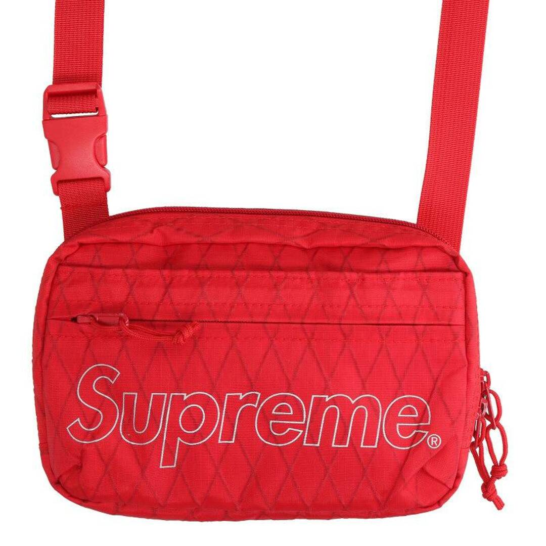 Supreme(シュプリーム)のシュプリーム  18AW  Shoulder Bag ロゴプリントナイロンショルダーバッグ メンズ メンズのバッグ(ショルダーバッグ)の商品写真