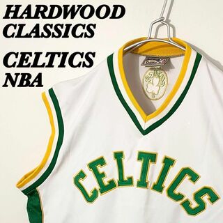 VINTAGE - CELTICS NBA HARDWOOD CLASSICS バスケ シャツ XL