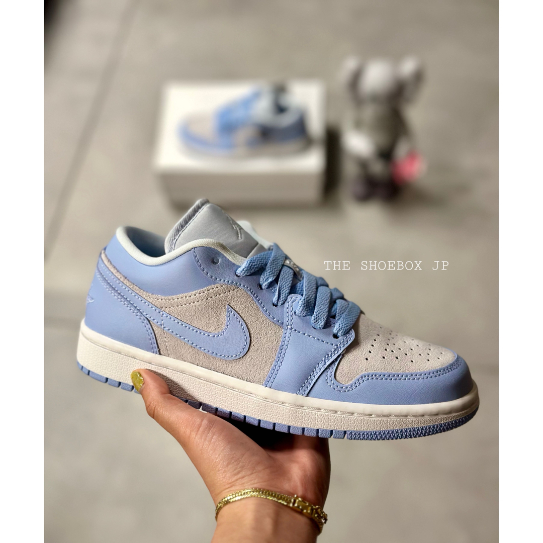 NIKE - 新品!ナイキ エアジョーダン1 ロー フットボールグレー NIKE - 新品!ナイキ エアジョーダン1 ロー フットボールグレー