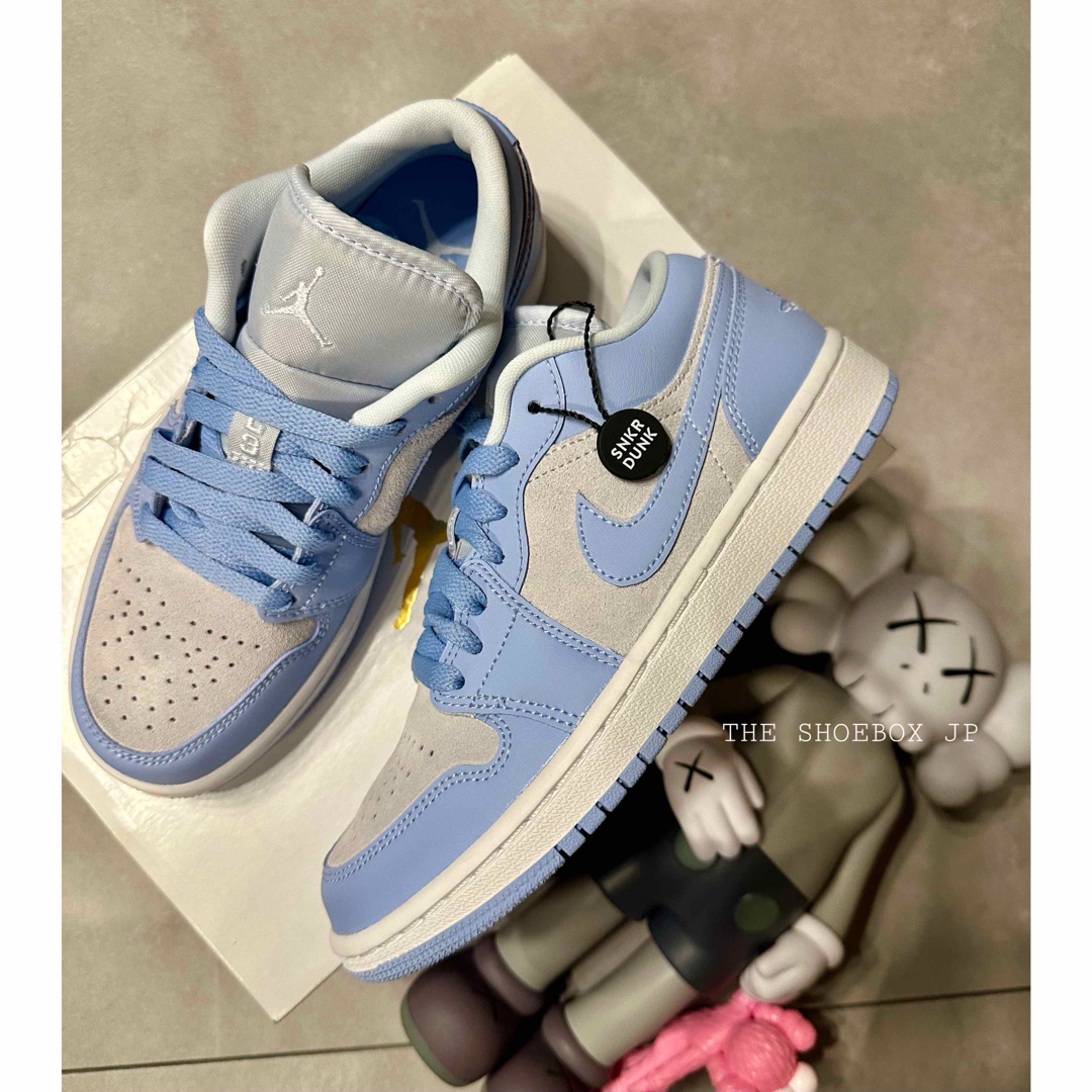 NIKE - 新品!ナイキ エアジョーダン1 ロー フットボールグレー NIKE - 新品!ナイキ エアジョーダン1 ロー フットボールグレー