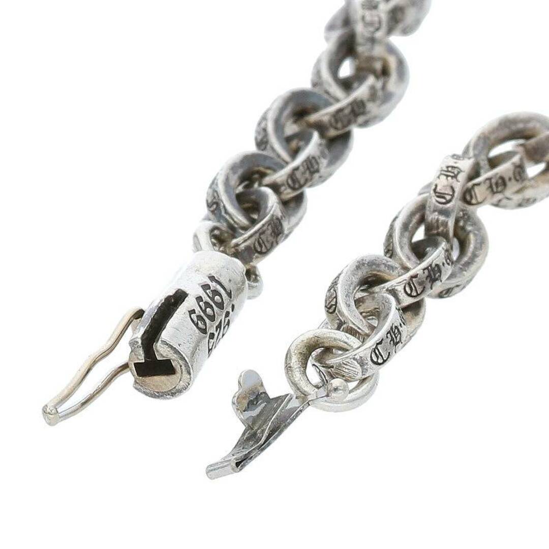 クロムハーツ PAPER CHAIN 18/ペーパーチェーン18inch シルバーネックレス メンズ 18inch クロムハーツ PAPER CHAIN 18/ペーパーチェーン18inch シルバーネックレス メンズ 18inch