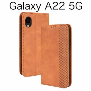 Galaxy A22 5G ケース　スマホケース 手帳型 カバー　カードポケット(Androidケース)