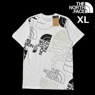 ザノースフェイス(THE NORTH FACE)のノースフェイス 半袖 Tシャツ US限定 グラフィック(XL)白 180902(Tシャツ/カットソー(半袖/袖なし))