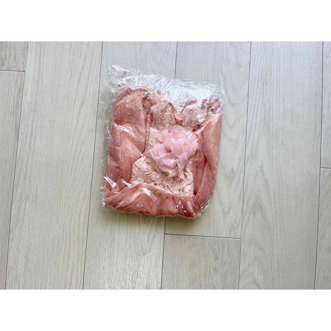 ベビードレス　ワンピース　セット　カチューシャ　誕生日　80 キッズ/ベビー/マタニティのベビー服(~85cm)(ワンピース)の商品写真