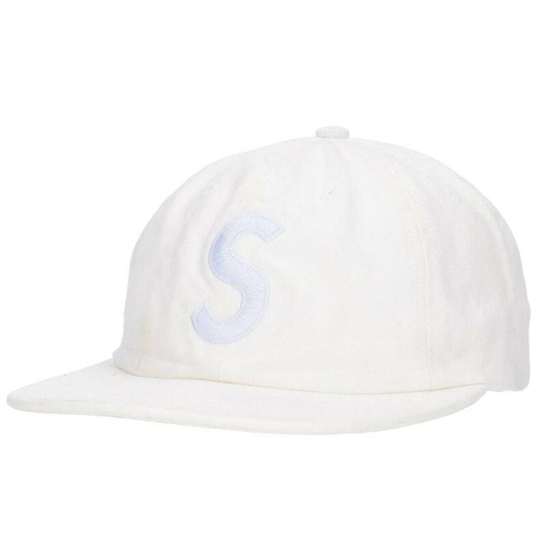 Supreme(シュプリーム)のシュプリーム  17SS  Washed Denim S Logo 6-Panel ウォッシュドデニムSロゴ6パネル帽子 メンズ ハンドメイドのファッション小物(帽子)の商品写真