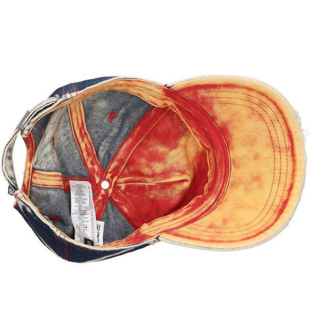 DIESEL(ディーゼル)のディーゼル  A064670DGAV ヴィンテージ加工ベースボールキャップ メンズ 2 メンズの帽子(キャップ)の商品写真