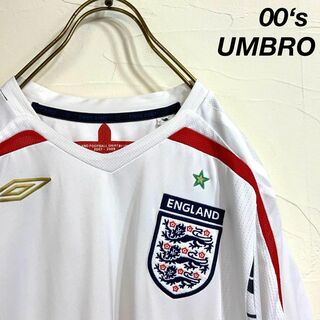 アンブロ(UMBRO)の00’s UMBRO イングランド代表 ユニフォームシャツ 07-09 HOME(ウェア)