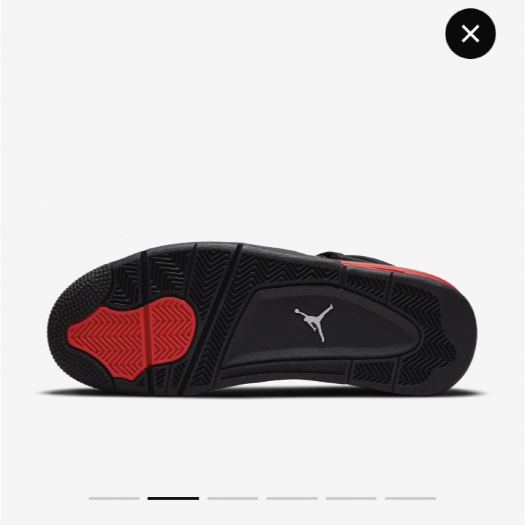 NIKE - Nike Air Jordan 4 Red Thunder Crimsonの通販 by ケット NIKE - Nike Air Jordan 4 Red Thunder Crimsonの通販 by ケット