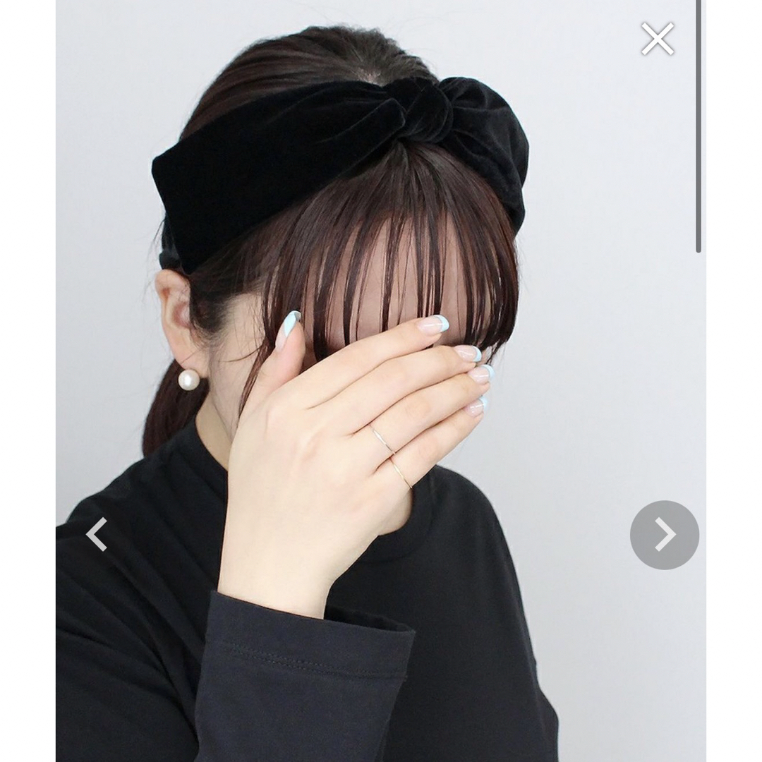 COUDRE リボンカチューシャ黒 金子綾さんの通販 by egg|ラクマ COUDRE リボンカチューシャ黒 金子綾さんの通販 by egg|ラクマ