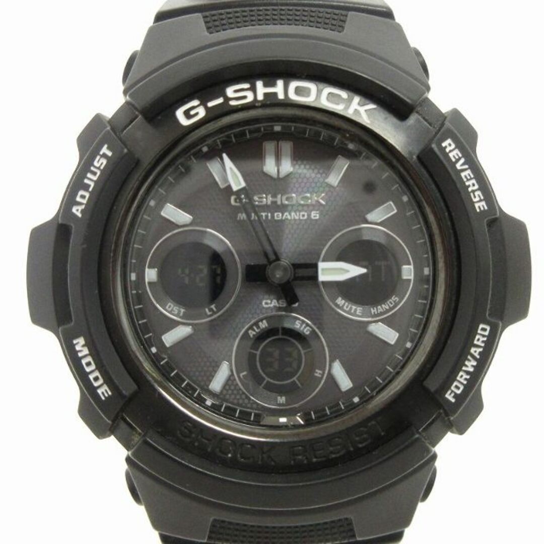 G-SHOCK(ジーショック)のカシオジーショック 腕時計 アナデジ タフソーラー 電波 黒 ■SM1 メンズの時計(腕時計(デジタル))の商品写真