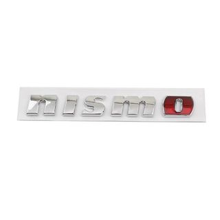 ニスモ(nismo)の日産　NISMO  エンブレム　シルバー　レッド　1個(車外アクセサリ)