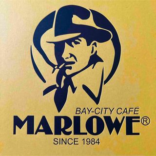 MARLOWE マーロウ　ベイシティカフェ　厚紙　空き箱切り抜き