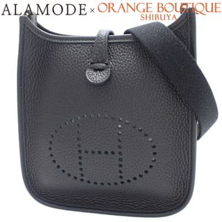 エルメス(Hermes)の【未使用】HERMES(エルメス) エブリン アマゾン TPM ブラック黒 トリヨンクレマンス ゴールド金具 B刻印 ショルダーバッグ 肩掛け 斜め掛け ミニバッグ エヴリン レディース 40802097489【アラモード】(ショルダーバッグ)