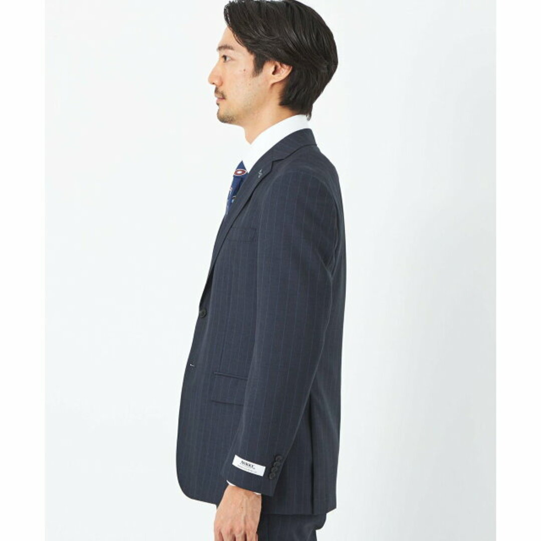 UNITED ARROWS green label relaxing(ユナイテッドアローズグリーンレーベルリラクシング)の【NAVY】<NIKKE>ペンシルストライプ 2B S/RV スーツジャケット その他のその他(その他)の商品写真