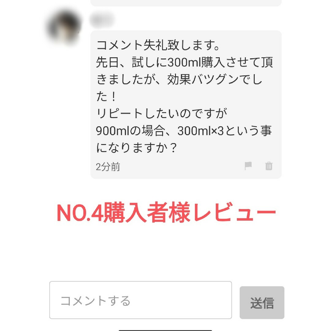 PROVIDE  プロヴァイド スケール除去剤『NO.4』300ml 説明書付き 自動車/バイクの自動車(洗車・リペア用品)の商品写真