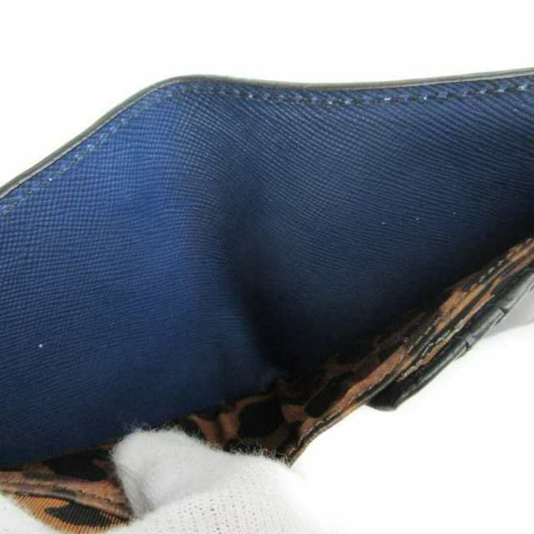 ADMJ アクセソワ  財布 二つ折り ビジュー レザー 黒 ■SM1 レディースのファッション小物(財布)の商品写真