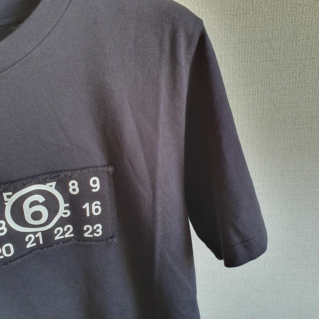 【新品・未使用】MM6　 KidsナンバーモチーフTシャツ　black　16Y キッズ/ベビー/マタニティのキッズ服女の子用(90cm~)(Tシャツ/カットソー)の商品写真