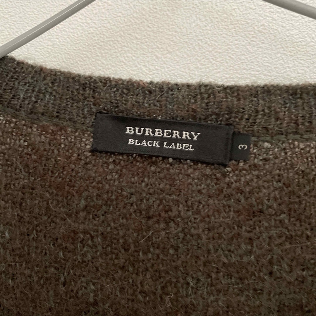 BURBERRY BLACK LABEL - バーバリー ブラックレーベル モヘア BURBERRY BLACK LABEL - バーバリー ブラックレーベル モヘア