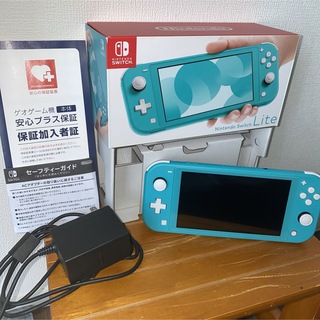 ニンテンドウ(任天堂)の(美品) Nintendo Switch  Lite ターコイズ(家庭用ゲーム機本体)