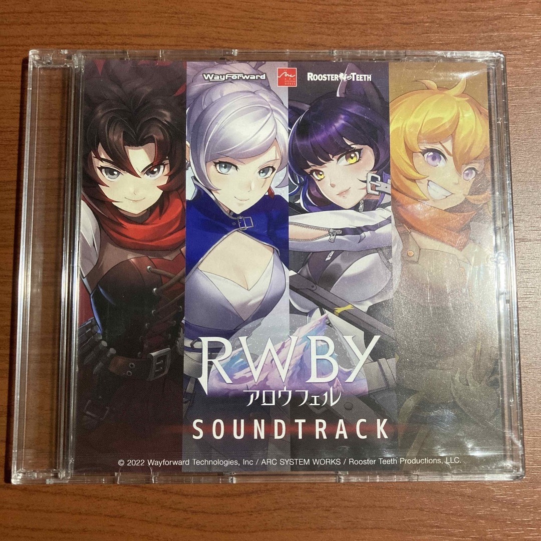 【非売品・新品・未開封】RWBY アロウフェル　サウンドトラック 特典CD エンタメ/ホビーのCD(ゲーム音楽)の商品写真