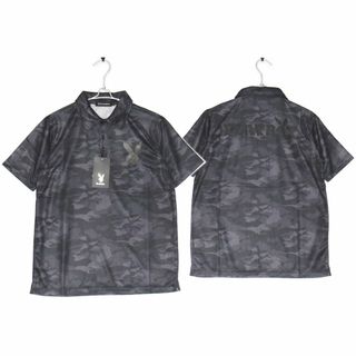 新品 PLAYBOY プレイボーイ ドライポロシャツ:SIZE=L