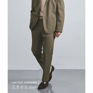 ユナイテッドアローズ(UNITED ARROWS)の【OLIVE】ドビー ノープリーツパンツ COZY -ウォッシャブル・撥水・ストレッチ-(その他)