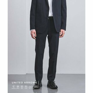 ユナイテッドアローズ(UNITED ARROWS)の【NAVY】ドビー ノープリーツパンツ COZY -ウォッシャブル・撥水・ストレッチ-(その他)