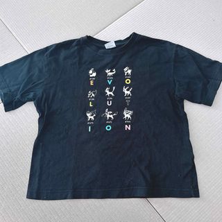 ポケモン - GU ポケモン　コラボ　イーブイ＆フレンズ　ビッグTシャツ　キッズ　150