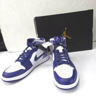 ナイキ(NIKE)のナイキ スニーカー Nike Air Jordan 1 Mid ""Sky J Purple"" DQ8426-515 パープル系 28.0cm Ft1171541 未使用(スニーカー)