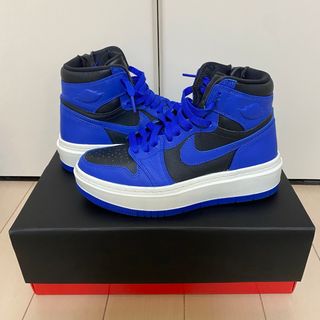 Jordan Brand（NIKE） - ナイキ　エアジョーダン1  ハイエレベート ハイパーロイヤル　厚底　箱付き