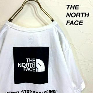 THE NORTH FACE ザノースフェイス ビッグロゴ tシャツ モノトーン(Tシャツ/カットソー(半袖/袖なし))