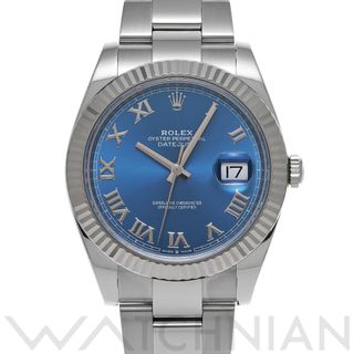 ロレックス(ROLEX)の中古 ロレックス ROLEX 126334 ランダムシリアル アズーロブルー メンズ 腕時計(腕時計(アナログ))