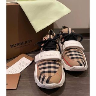 BURBERRY - Burberry バーバリー クラッシックチェック スニーカー 新品未使用