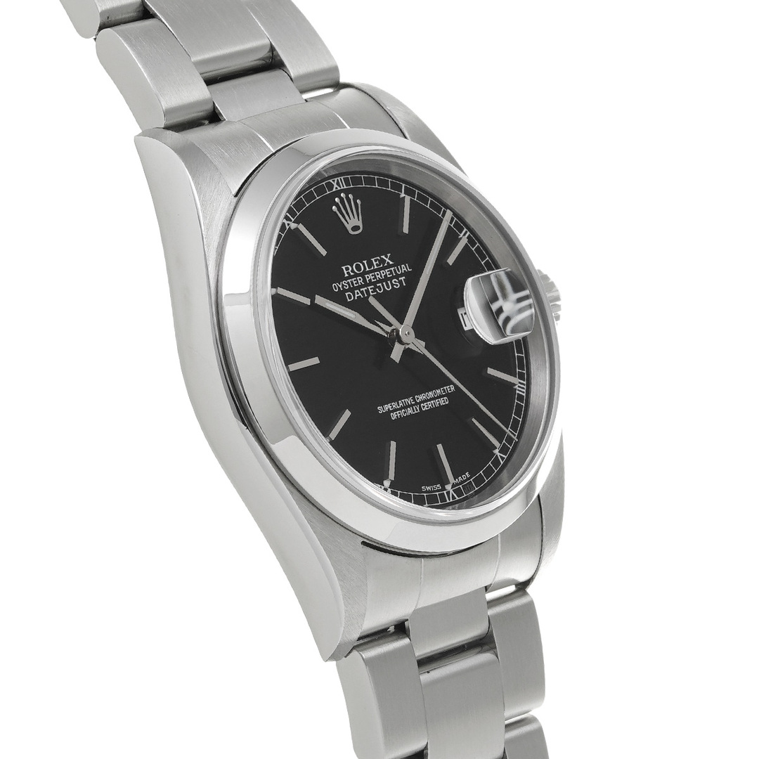 ROLEX(ロレックス)の中古 ロレックス ROLEX 16200 F番(2003年頃製造) ブラック メンズ 腕時計 メンズの時計(腕時計(アナログ))の商品写真