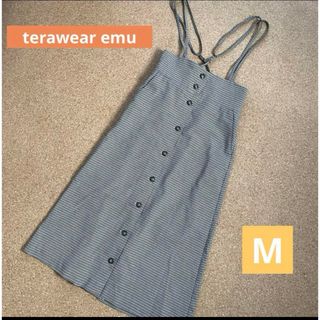 シマムラ(しまむら)のterawear emu しまむら TRWサスツキSK９２　サス付きスカート　M(ロングスカート)