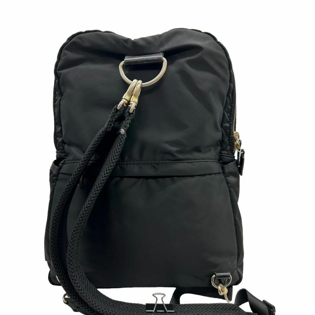 Artisan&Artist ナイロン　S90　リュック　バックパック　ブラック レディースのバッグ(リュック/バックパック)の商品写真