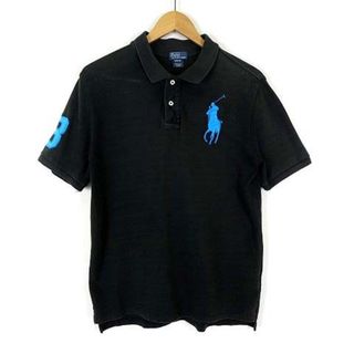 POLO RALPH LAUREN - ラルフローレン ポロシャツ ビッグ ポニー 半袖 18-20 XL 黒 ボーイズ