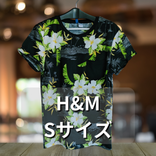 エイチアンドエム(H&M)の⑫H&M DIVIDEDコラボ限定プリント T-shirt Sサイズ(Tシャツ/カットソー(半袖/袖なし))