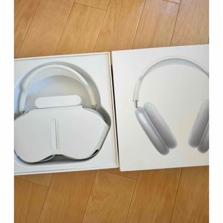 APPLE ワイヤレスヘッドホン Airpods Max シルバー 保証期限内(ヘッドフォン/イヤフォン)