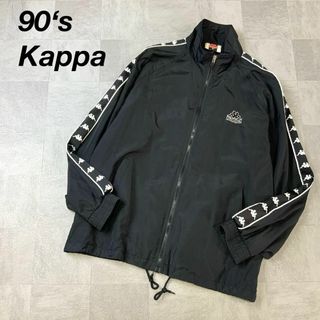 90’s Kappa カッパ サイドラインロゴ ナイロンジャケット(ナイロンジャケット)