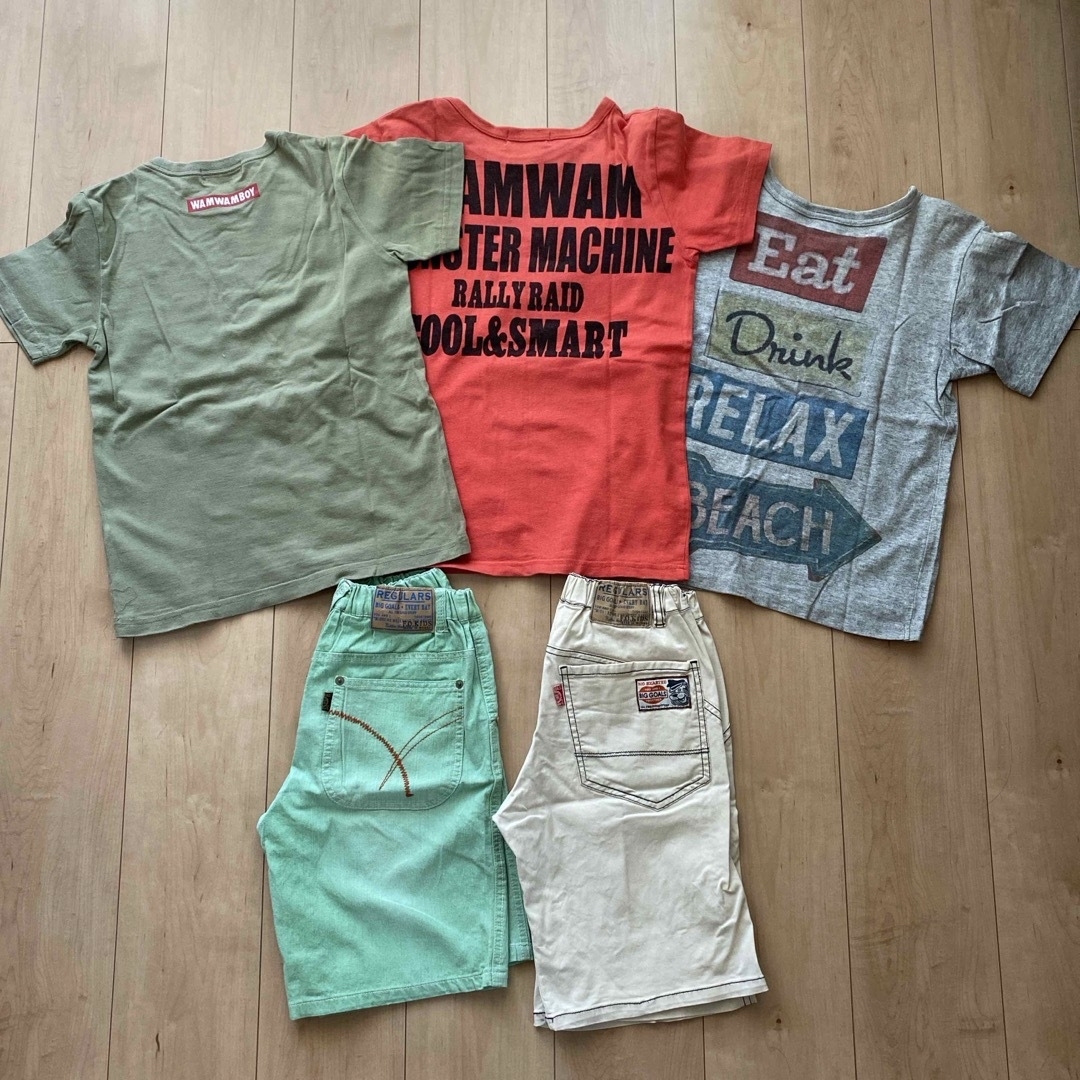 WAMWAM(ワムワム)のWAMWAM&F.O.KIDS／Tシャツ ハーフパンツ☆おまけ付き 140cm キッズ/ベビー/マタニティのキッズ服男の子用(90cm~)(Tシャツ/カットソー)の商品写真