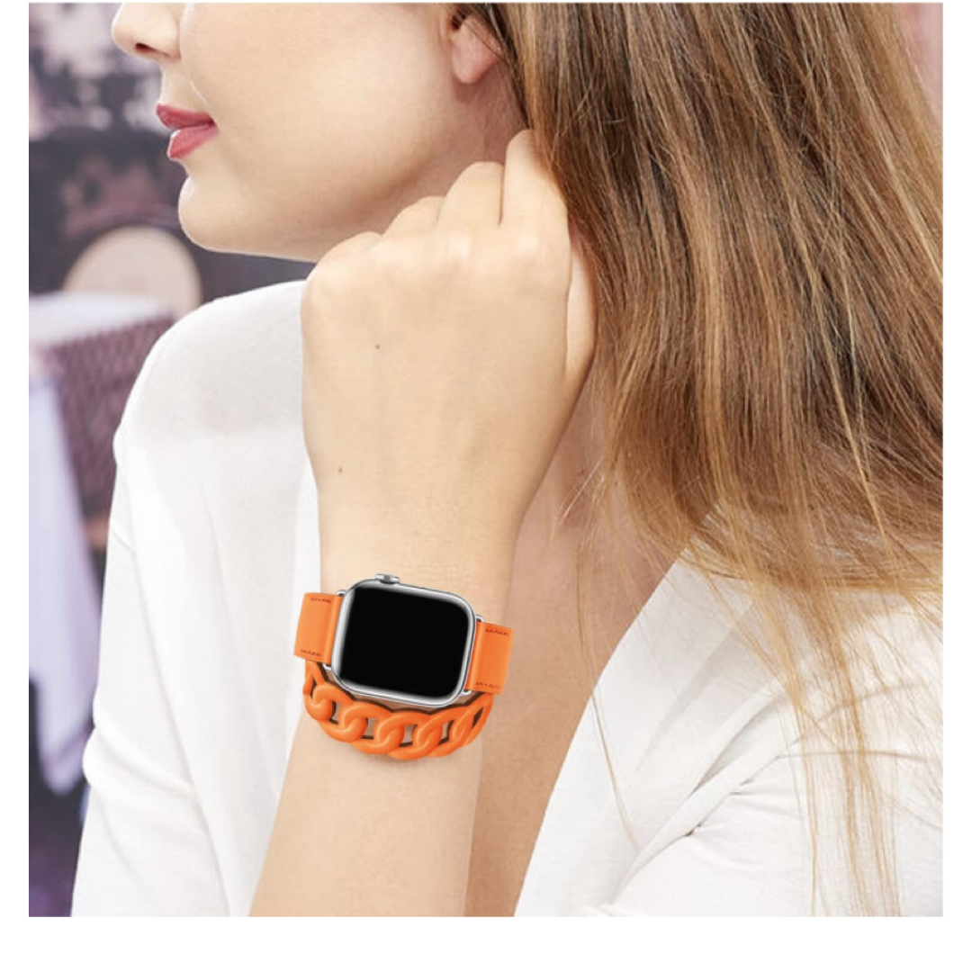 TEXSCOPE] メンズ・レディース iwatch シリーズ8/7/6、 レディースのファッション小物(腕時計)の商品写真