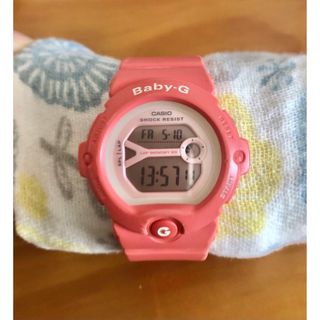 カシオ(CASIO)のBaby-G サーモンピンク　ピンク　防水　カシオ　腕時計　G-SHOCK(腕時計)