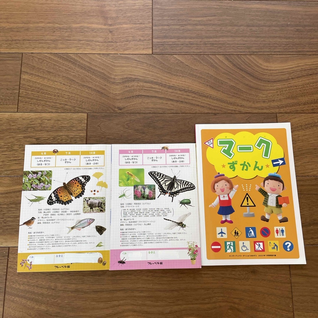 しぜんずかん&こっきマークずかん3冊セット エンタメ/ホビーの本(絵本/児童書)の商品写真