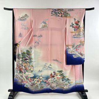 振袖 身丈159.5cm 裄丈66cm 正絹 秀品 【中古】(着物)