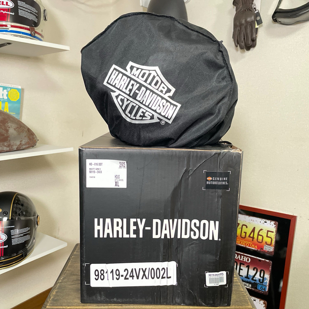 Harley Davidson(ハーレーダビッドソン)のHarley-Davidson システムヘルメット マットグレー/XL 自動車/バイクのバイク(ヘルメット/シールド)の商品写真