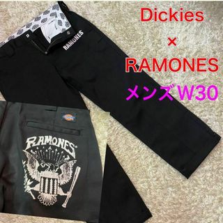 ディッキーズ(Dickies)の【希少】Dickies ×RAMONES バンド　パンツ　メンズW30(ワークパンツ/カーゴパンツ)