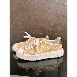 ルイヴィトン(LOUIS VUITTON)のLouis Vuitton ルイヴィトン　ロゴ　スニーカー(スニーカー)