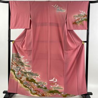 訪問着 身丈164cm 裄丈66cm 正絹 秀品 【中古】(着物)