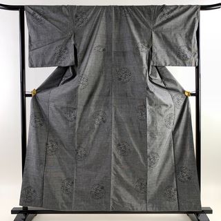 紬 身丈160cm 裄丈64.5cm 正絹 美品 秀品 【中古】(着物)